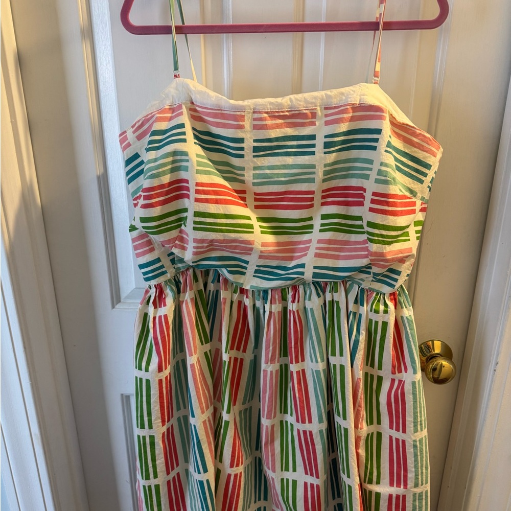 Boden Multicolor Striped Sundress